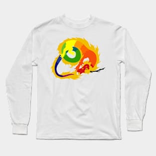 Rainbow Dragon Long Sleeve T-Shirt